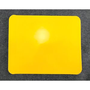Stick-on number panel (yellow) 9" x 7-1 / 4"