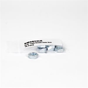 Jam Nuts, 3 / 8-24 Left Hand (10 Pack)