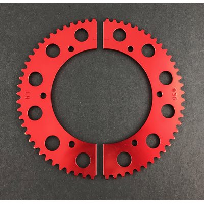 35 Chain PP53 53 Tooth Pit Parts Split Sprocket 