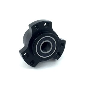5 / 8" Front Wheel Hub - Black (w / Hardware)