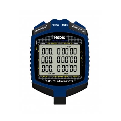 Robic SC-899 Triple Timer Stopwatch