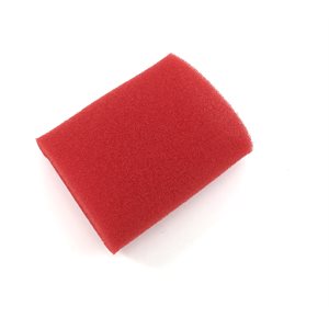 Prefilter, foam 3-1 / 2" x 5" Red (premium)