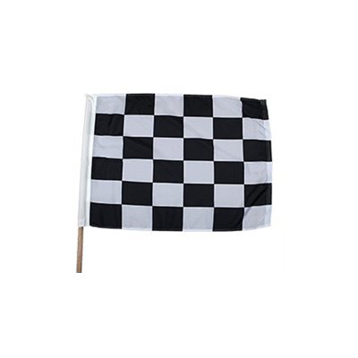 Racing Flag, Checkered 24" x 24"