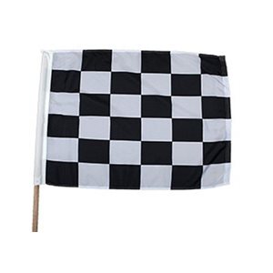 Racing Flag, Checkered 24" x 24"